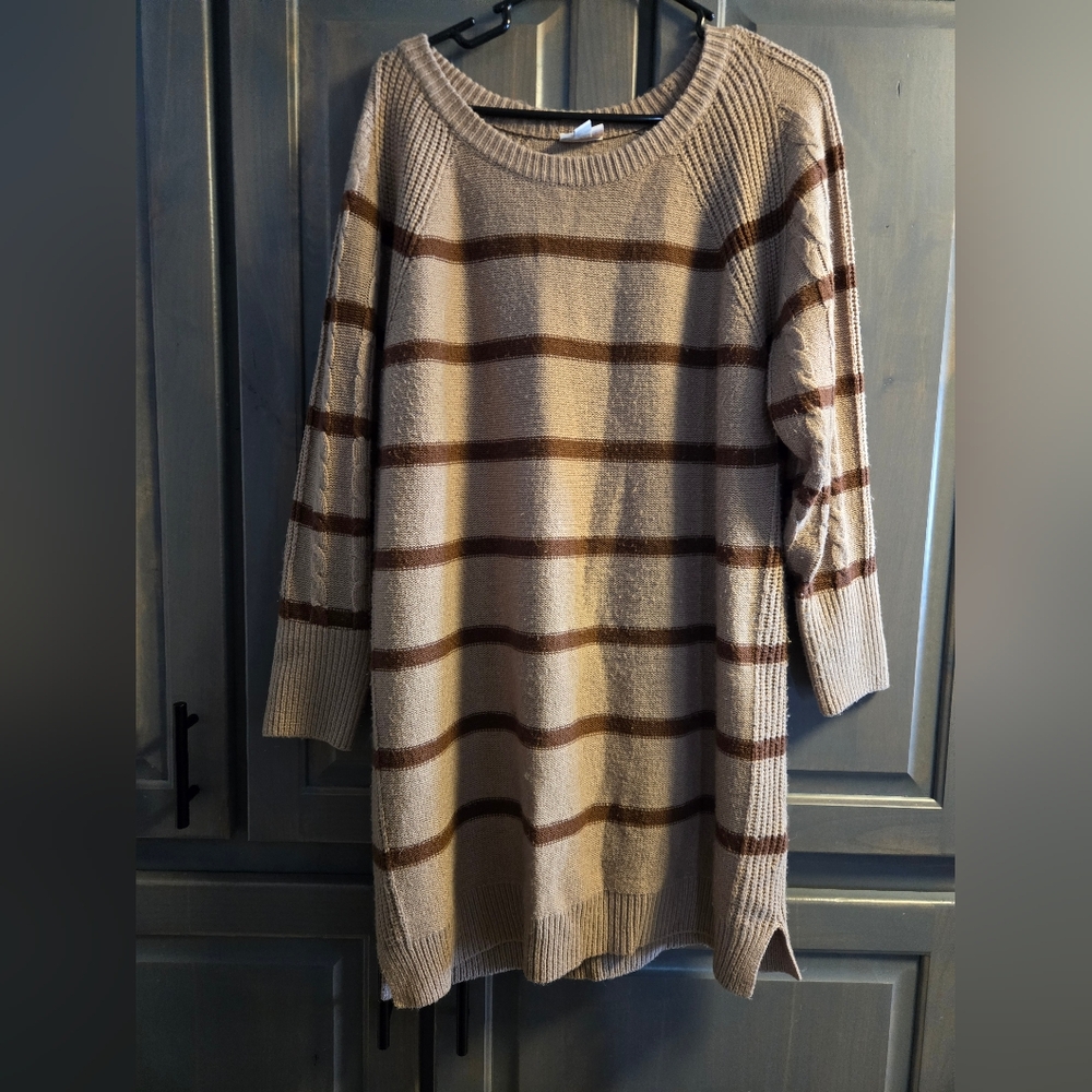 LuLaRoe Lauren Sweater Dress Sz Xl